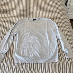 J. Crew Women's Soft Blue Crewneck Sweater